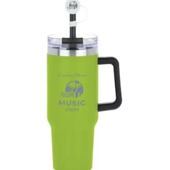 Intrepid Vacuum Mug with Straw & Topper - 40 oz