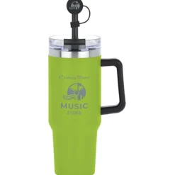 Intrepid Vacuum Mug with Straw & Topper - 40 oz
