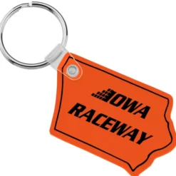 Iowa Soft Keychain - Translucent