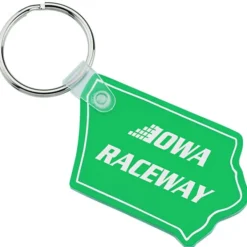 Iowa Soft Keychain - Translucent