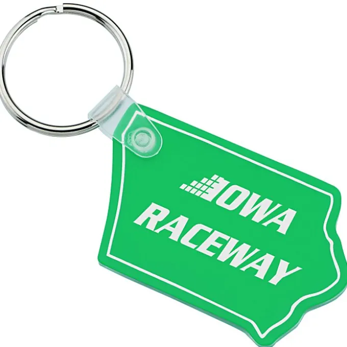 Iowa Soft Keychain - Translucent