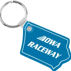Iowa Soft Keychain - Translucent