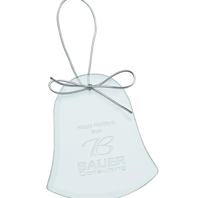 Jade Crystal Ornament - Bell