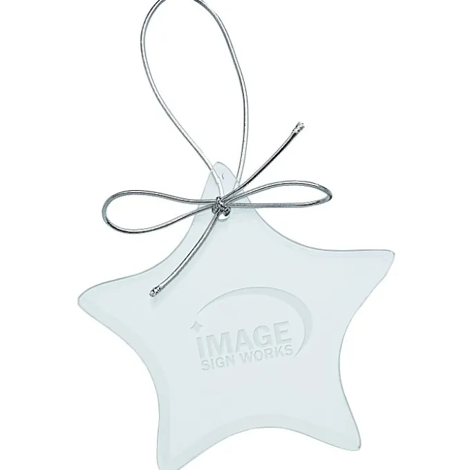 Jade Crystal Ornament - Star