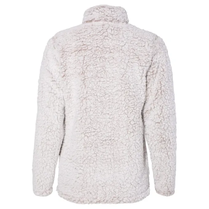 J. America Epic Sherpa 1/4-Zip Pullover - Ladies'