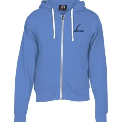 J. America Tri-Blend Full-Zip Hoodie - Screen