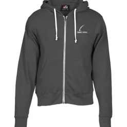 J. America Tri-Blend Full-Zip Hoodie - Screen