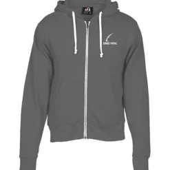 J. America Tri-Blend Full-Zip Hoodie - Screen