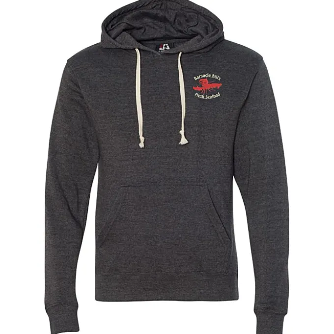 J. America Tri-Blend Hoodie - Embroidered