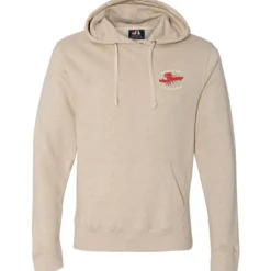 J. America Tri-Blend Hoodie - Embroidered