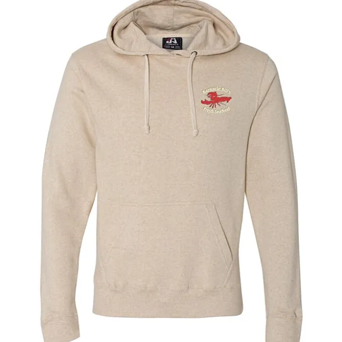 J. America Tri-Blend Hoodie - Embroidered