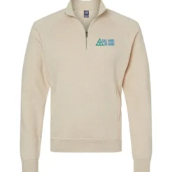 J. America Tri-Blend 1/4-Zip Pullover