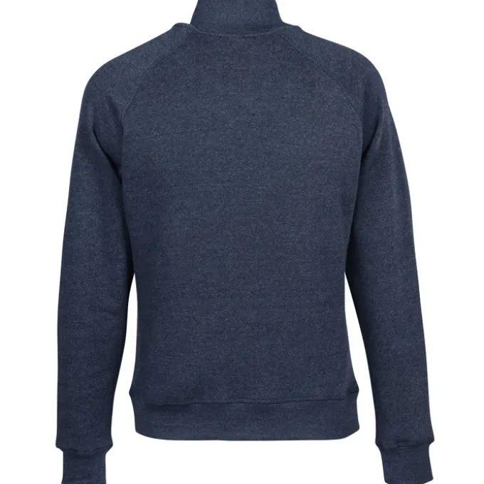 J. America Tri-Blend 1/4-Zip Pullover
