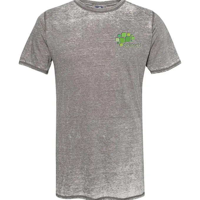 J. America Zen Jersey T-Shirt - Men's - Embroidered