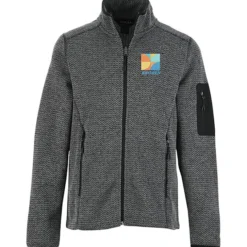 Jasper Jacquard Fleece Jacket - Men's