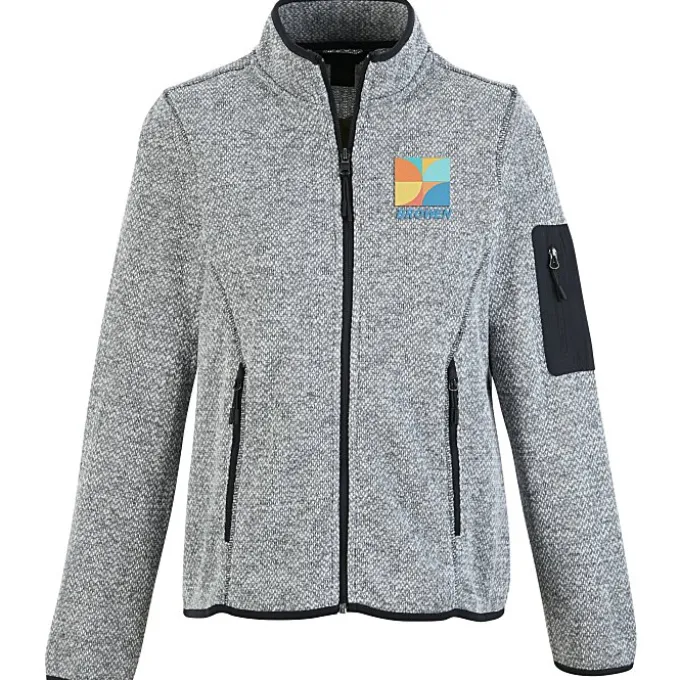 Jasper Jacquard Fleece Jacket - Ladies'