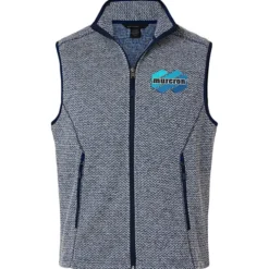 Jasper Jacquard Fleece Vest - Men's