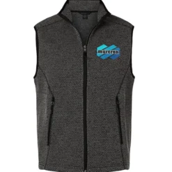 Jasper Jacquard Fleece Vest - Men's