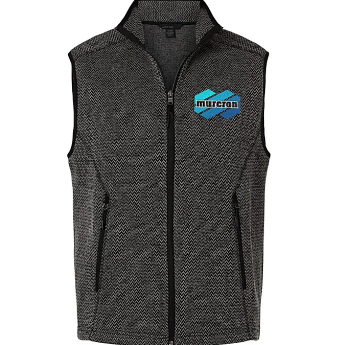 Jasper Jacquard Fleece Vest - Men's