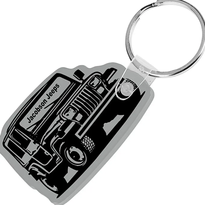 Jeep Soft Keychain - Opaque