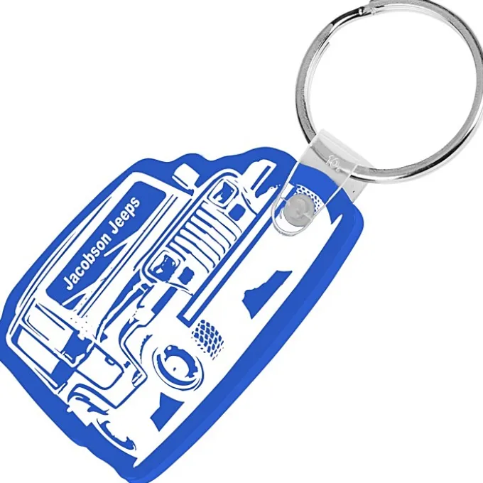 Jeep Soft Keychain - Opaque
