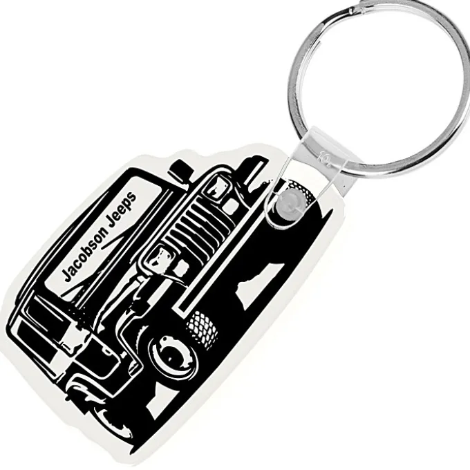 Jeep Soft Keychain - Opaque