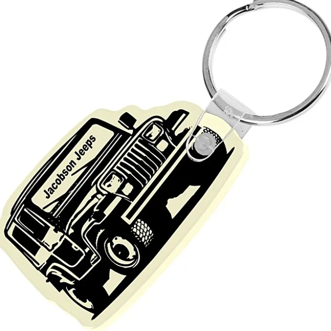 Jeep Soft Keychain - Opaque