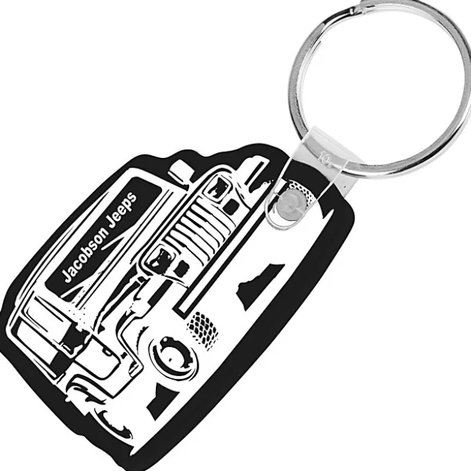 Jeep Soft Keychain - Opaque
