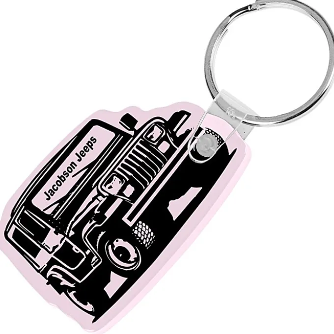 Jeep Soft Keychain - Opaque
