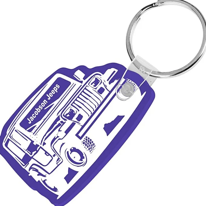 Jeep Soft Keychain - Opaque