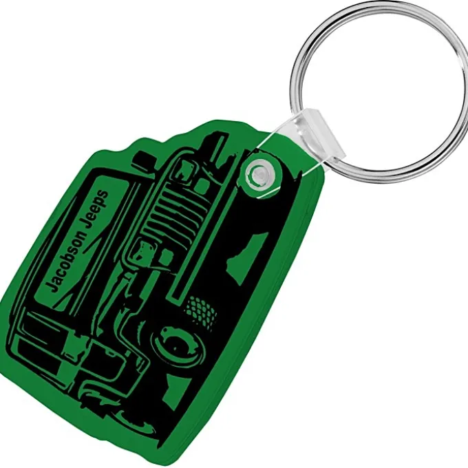 Jeep Soft Keychain - Translucent