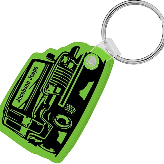 Jeep Soft Keychain - Translucent