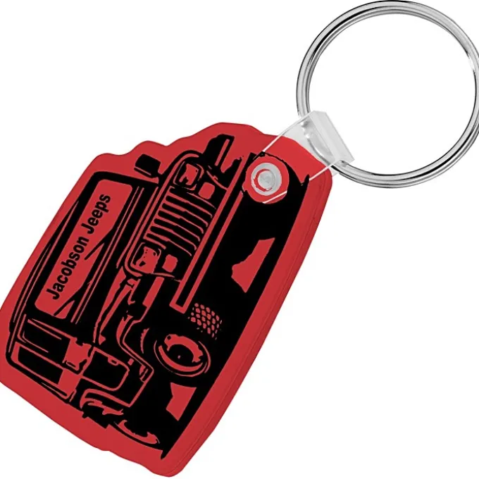 Jeep Soft Keychain - Translucent