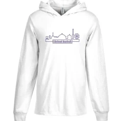Jerzees Classics Cotton Long Sleeve Hooded T-Shirt - Screen