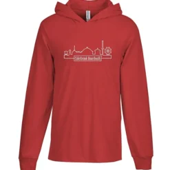 Jerzees Classics Cotton Long Sleeve Hooded T-Shirt - Screen