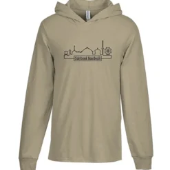 Jerzees Classics Cotton Long Sleeve Hooded T-Shirt - Screen