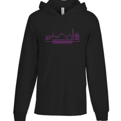 Jerzees Classics Cotton Long Sleeve Hooded T-Shirt - Screen