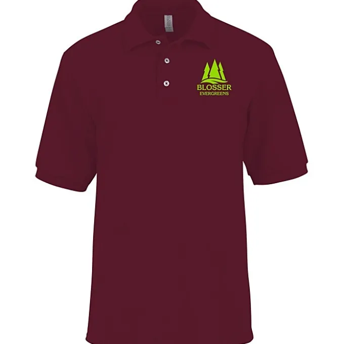 Jerzees Double Mesh Ringspun Cotton Polo - Men's - Screen