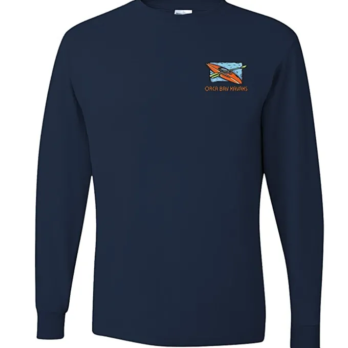 Jerzees Dri-Power 50/50 LS T-Shirt - Embroidered