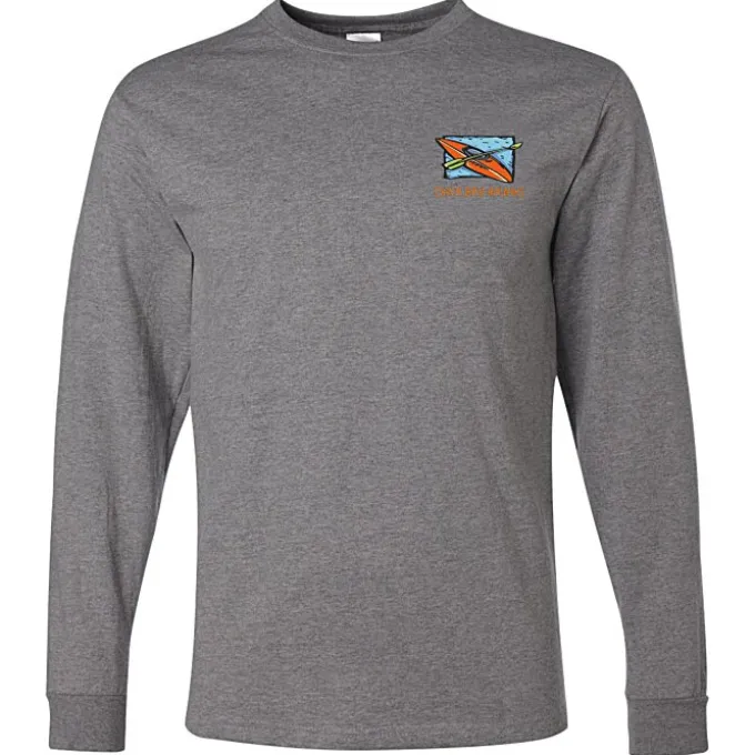 Jerzees Dri-Power 50/50 LS T-Shirt - Embroidered