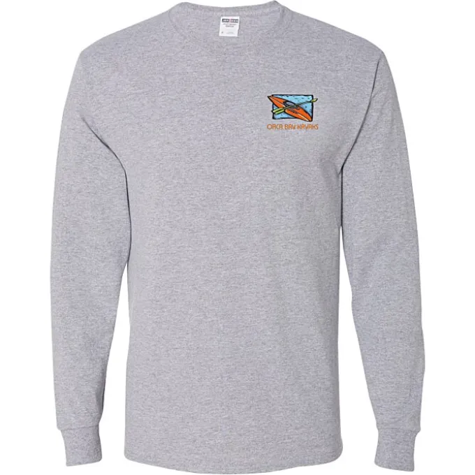 Jerzees Dri-Power 50/50 LS T-Shirt - Embroidered