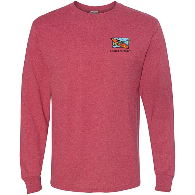 Jerzees Dri-Power 50/50 LS T-Shirt - Embroidered