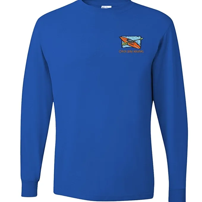 Jerzees Dri-Power 50/50 LS T-Shirt - Embroidered