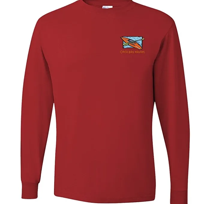 Jerzees Dri-Power 50/50 LS T-Shirt - Embroidered