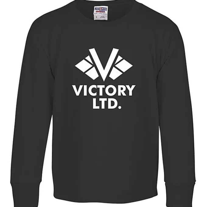 Jerzees Dri-Power 50/50 LS T-Shirt - Youth - Screen