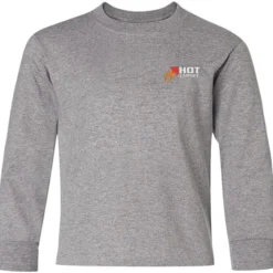 Jerzees Dri-Power 50/50 LS T-Shirt - Youth - Embroidered