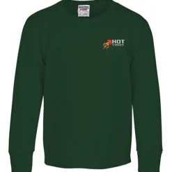 Jerzees Dri-Power 50/50 LS T-Shirt - Youth - Embroidered