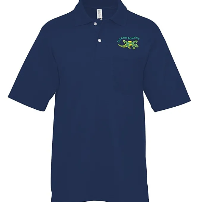 Jerzees Dri-Power Pocket Polo - Embroidered