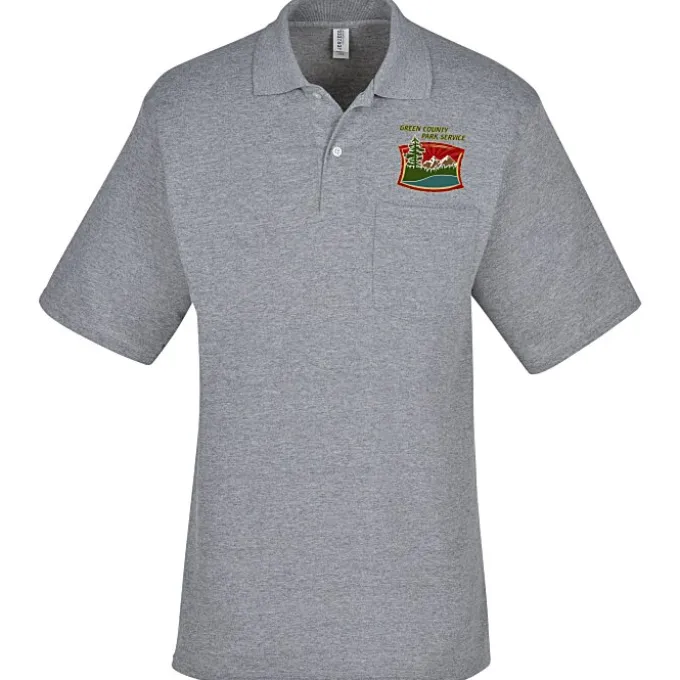 Jerzees Dri-Power Pocket Polo - Full Color
