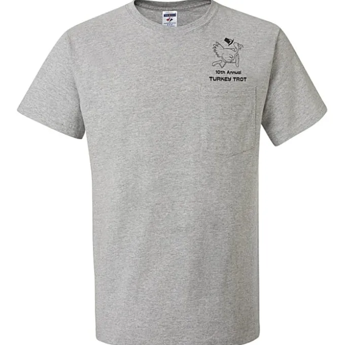 Jerzees Dri-Power 50/50 Pocket T-Shirt - Men's